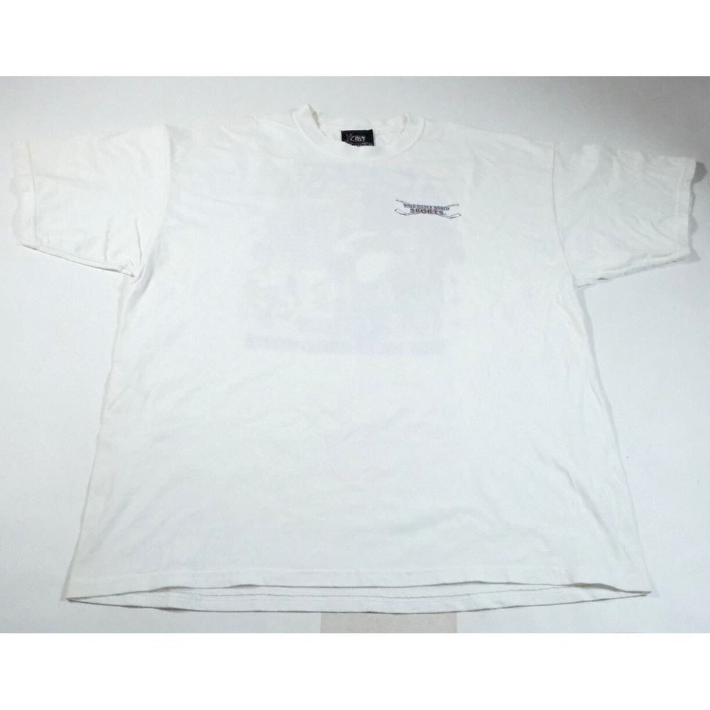 Disney T-Shirt Mens XL White Tigger Hockey Americana Wide World‎ Of Sports Y2K